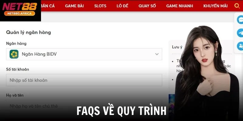 FAQs về quy trình
